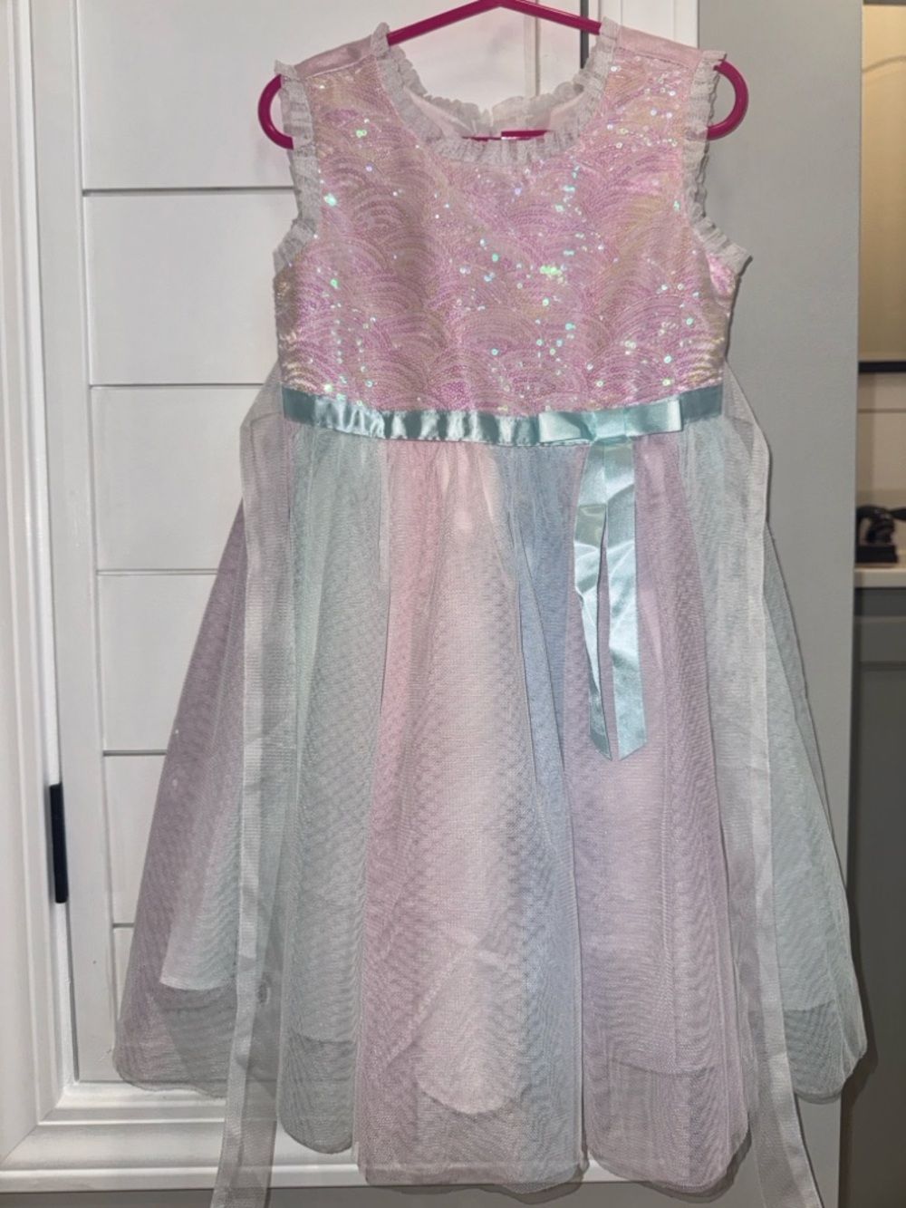 Jona Michelle Toddler Pink Sequin Party Dress